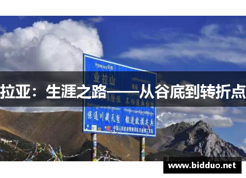 拉亚：生涯之路——从谷底到转折点